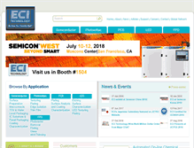 Tablet Screenshot of ecitechnology.com