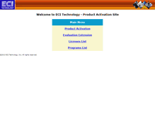 Tablet Screenshot of prod.ecitechnology.com